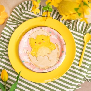 Ubrousky Velikono�n� s ku��tkem 13 cm x 16,5 cm, 10 ks