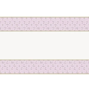 Ubrus plastov Baletka 1.narozeniny 137 x 213 cm