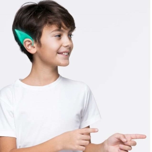 Uši Elf fluorescentní zelené 12 x 4 cm