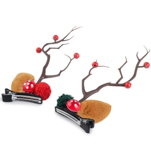 Sponky do vlas parohy s pky velbloud bov