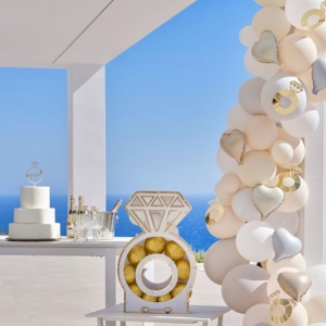 Zápich na donuty Diamant Zásnuby 6 ks