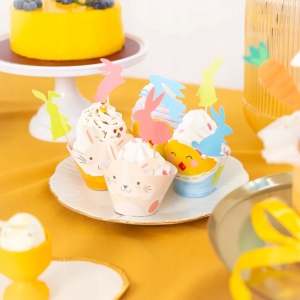Z�pichy na dort Velikonoce - Zaj��ek 6 ks
