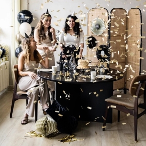 Zvsn dekorace Creme Noir 3 ks