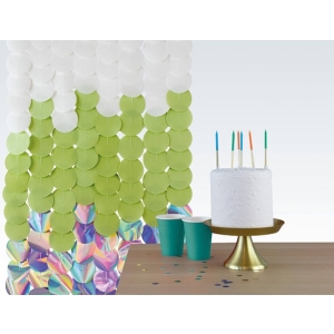 Zvsn pozad koleka bl/zelen 80x170 cm