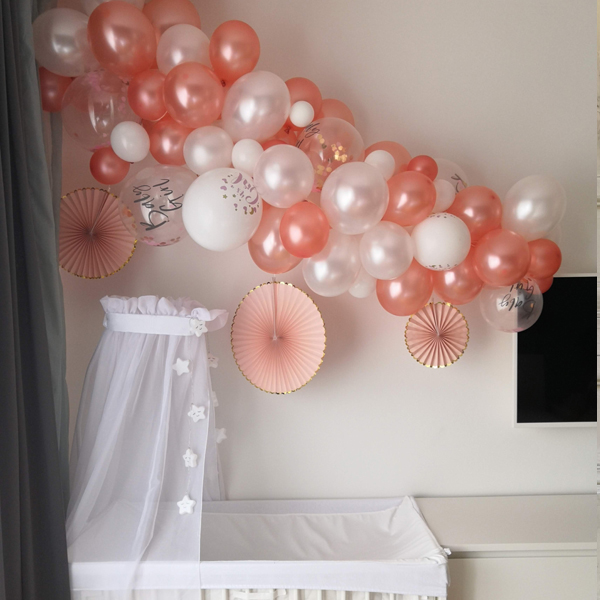 Malik girlanda s rozety