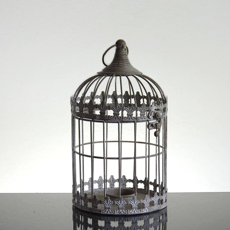 Klec malá šedá patina - k dispozici 2 ks