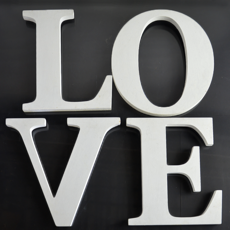 Písmena LOVE veliké - 1 sada