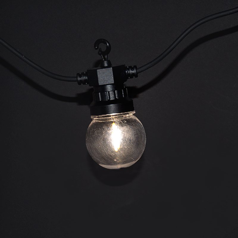 Svítící řetěz retro - k dispozici 8 ks