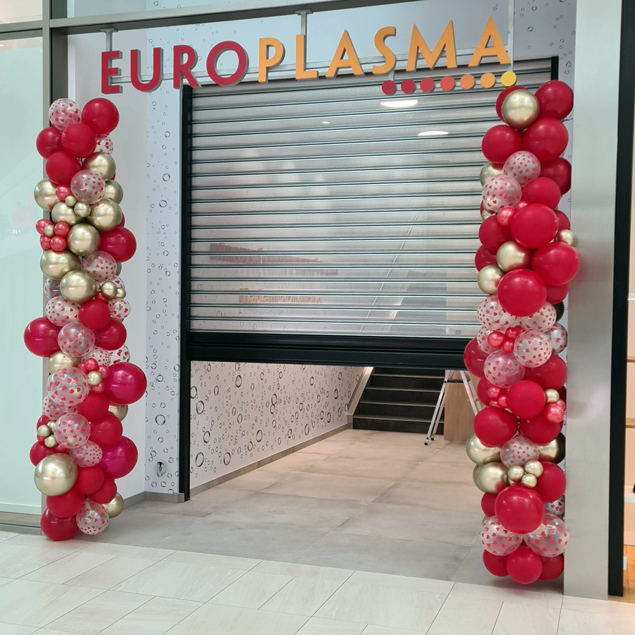 europlasma dekorace vstupu
