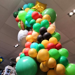 Balonky na vnon dekorace