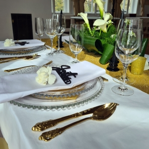 svatební stolování