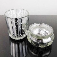 sk075-St��brn� n�doba na sv��ky set