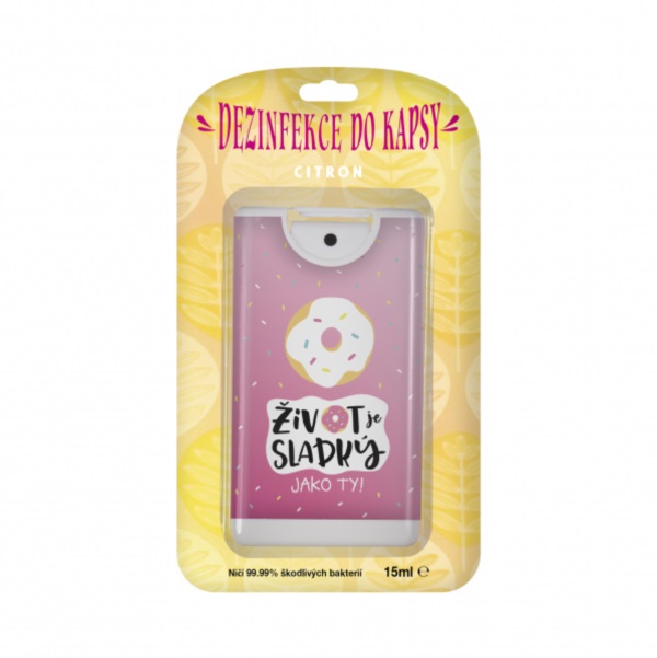 Dezinfekce Život je sladký