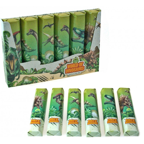 Mini čokoládky Dino World 84 g