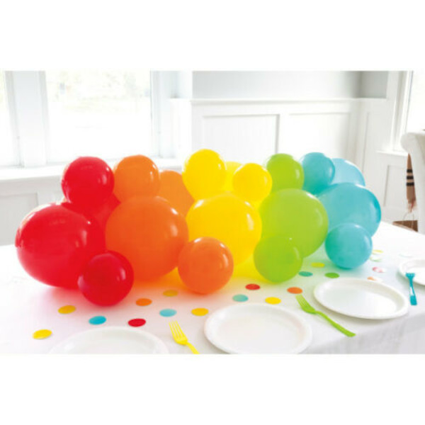 Sada balónků na balónkovou girlandu Rainbow 20 ks