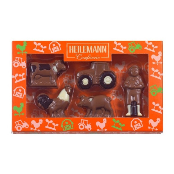 Tvarovaná čokoláda Farma 100 g