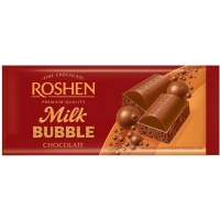 Mléčná čokoláda s bublinkami 85 g