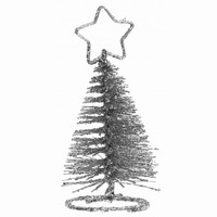 STOJÁNEK na jmenovku Stromeček stříbrný 10,5cm