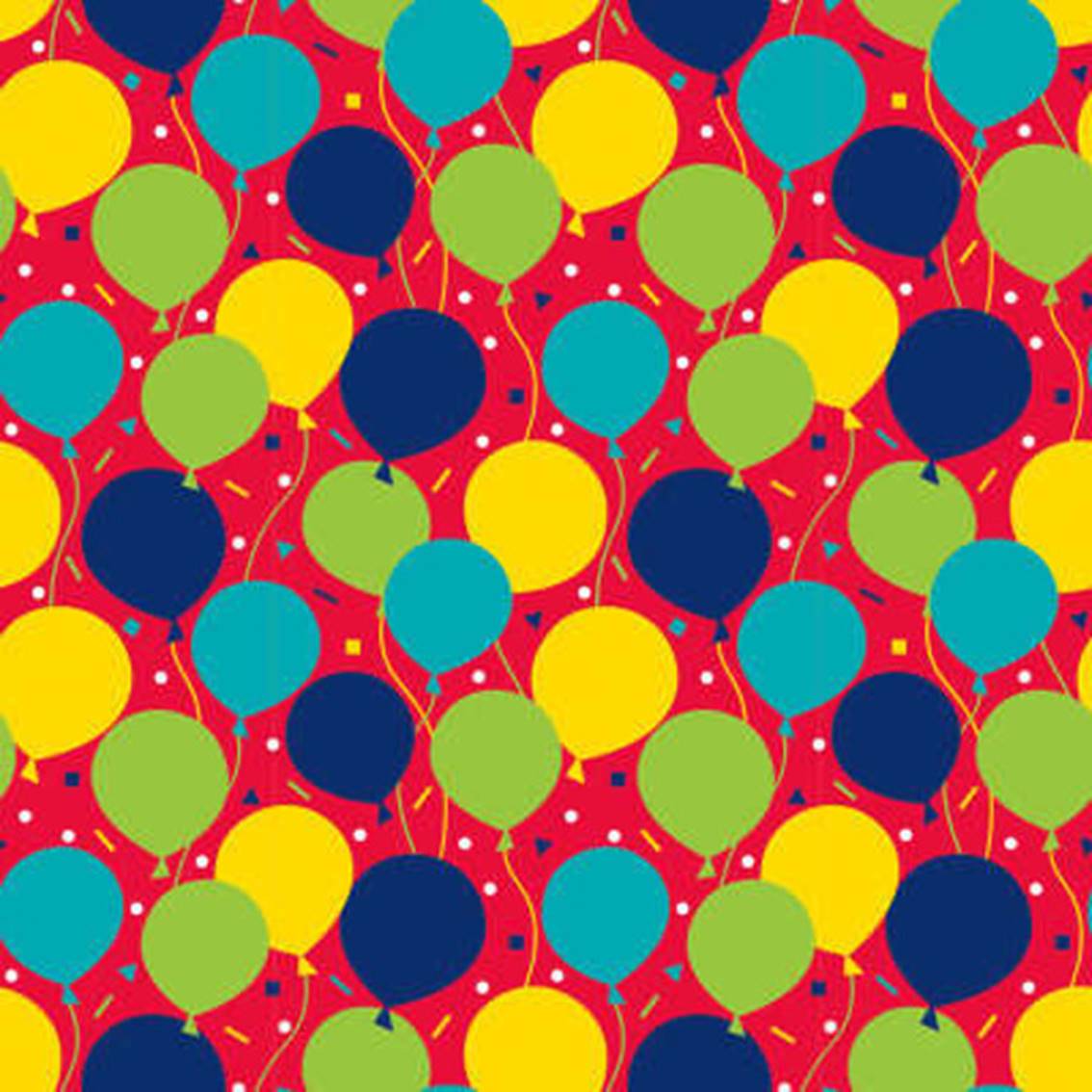 Balící papír červený sbalónky