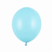 Balónek latexový 27 cm světle modrý pastel 100 ks