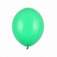 Balónek latexový 27 cm zelená 100 ks