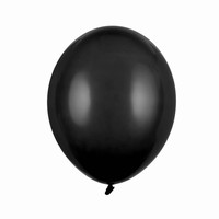 Balónek latexový 30 cm černý 1 ks