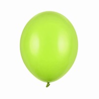 Balónek latexový 30 cm limetově zelená 1 ks