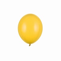 Balónky latexové pastelové medově žluté 12 cm 100 ks