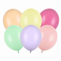 Balónky latexové pastelové mix barev 12 cm 100 ks