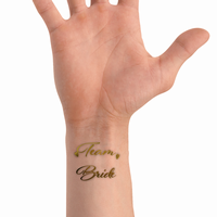 Tetování rozlučka se svobodou Gold 16 ks