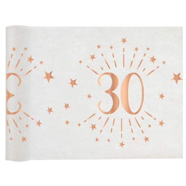 ŠERPA stolová Sparkling 30. narozeniny 30 cmx 5 m