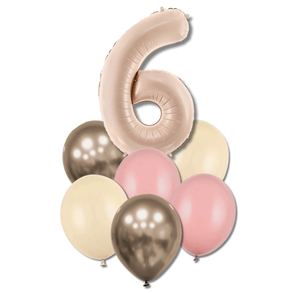 Balnkov buket s slic 6 - (tm.bov, zapren re,alabastr,prosecco chrom.)