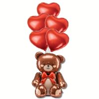 Bal�nkov� set - Valent�n s medv�dkem 6 ks