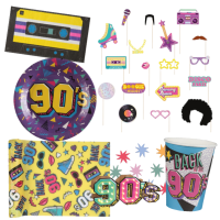 Party set - 90. letá pro 10 osob