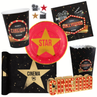 Party set - Hollywood pro 10 osob