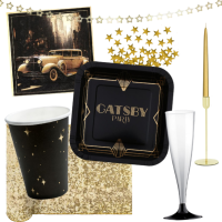 Party set - Velký Gatsby pro 10 osob