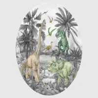 Samolepící vliesová fototapeta na zed' Pradávný Svět | 70 x 70 cm | CR 3251 - 001