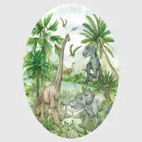 Samolepící vliesová fototapeta na zed' Pradávný Svět | 70 x 70 cm | CR 3253 - 002