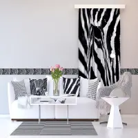Dekorativní závěs Zebra | 140 x 245 cm | FCPL 6519