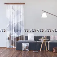 Dekorativní závěs Abstrakce | 140 x 245 cm | FCPL 6581