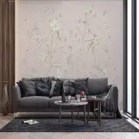 Vliesová fototapeta na zed' Jemné květiny | 375 x 270 cm | FT5P 3043 - 017