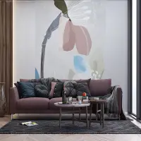 Vliesová fototapeta na zed' Malované květy | 225 x 270 cm | FT3P 5911 - 016