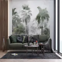 Vliesová fototapeta na zed' Zahalený tropický les | 300 x 270 cm | FT4P 5709 - 015