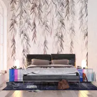 Vliesová fototapeta na zed' Zavěšené listí | 375 x 270 cm | FTNS 1255