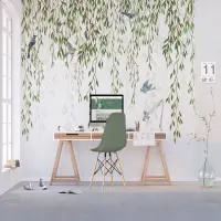 Vliesová fototapeta na zed' Zavěšené větvičky | 375 x 270 cm | FTNS 1288