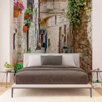 Vliesová fototapeta na zed' Ulice v italském městě | 375 x 270 cm | FTNS 1257