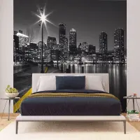 Vliesová fototapeta na zed' Nábřeží v noci | 375 x 270 cm | FTNS 2467