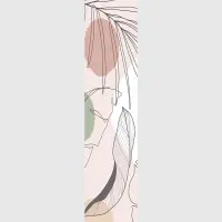 Vliesová fototapeta na zed' Jemné tvary a listy | 90 x 270 cm | FTNVL 3731