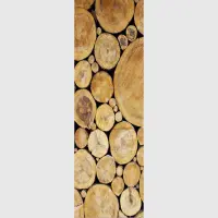 Vliesová fototapeta na zed' Špalkový obklad | 202 x 90 cm | FTNV 2870