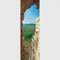 Vliesová fototapeta na zed' Otvor v?kamenné zdi | 202 x 90 cm | FTNV 2878